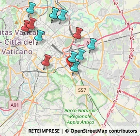 Mappa Via S. Domenico Savio, 00181 Roma RM, Italia (4.07462)