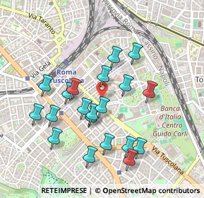 Mappa Via S. Domenico Savio, 00181 Roma RM, Italia (0.4735)