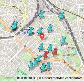 Mappa Via S. Domenico Savio, 00181 Roma RM, Italia (0.5505)