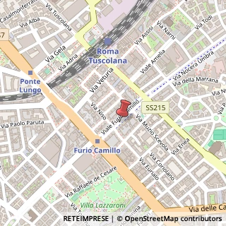 Mappa Viale Furio Camillo, 54, 00181 Roma, Roma (Lazio)
