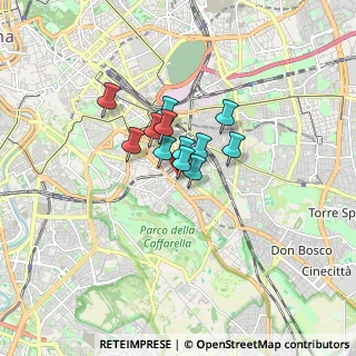 Mappa Via Pallante, 00181 Roma RM, Italia (0.96333)