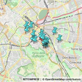 Mappa Via Pallante, 00181 Roma RM, Italia (1.01294)