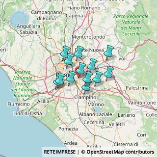 Mappa Via Acquafondata, 00172 Roma RM, Italia (8.45923)