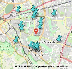 Mappa Via Riofreddo, 00172 Roma RM, Italia (2.02471)