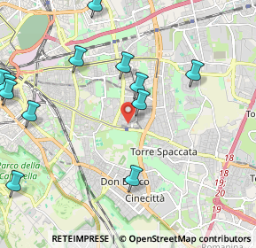 Mappa Via Riofreddo, 00172 Roma RM, Italia (2.76917)