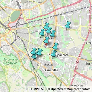 Mappa Via Ceprano, 00172 Roma RM, Italia (1.31833)
