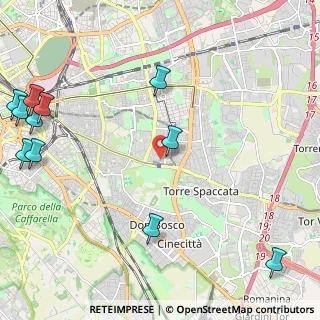 Mappa Via Riofreddo, 00172 Roma RM, Italia (3.32455)
