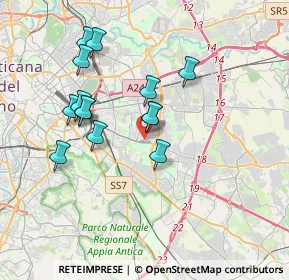 Mappa Via Ceprano, 00172 Roma RM, Italia (3.51929)