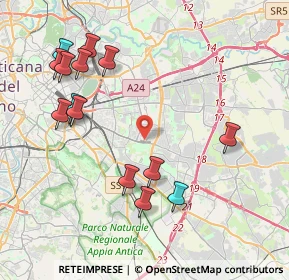 Mappa Via Riofreddo, 00172 Roma RM, Italia (4.75)