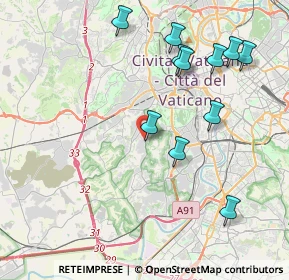 Mappa Via degli Scrovegni, 00164 Roma RM, Italia (4.56182)