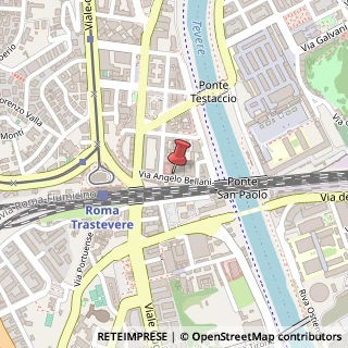 Mappa Via Angelo Bellani, 27, 00153 Roma, Roma (Lazio)