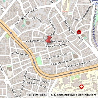 Mappa Via Pietro Cartoni, 45/47, 00152 Roma, Roma (Lazio)
