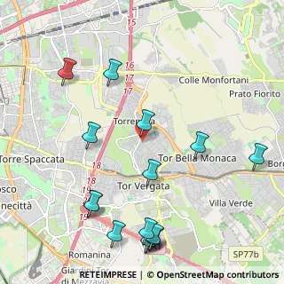 Mappa Via Francesco Cozza, 00133 Roma RM, Italia (2.74733)