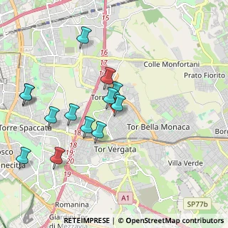 Mappa Via Francesco Cozza, 00133 Roma RM, Italia (2.10231)