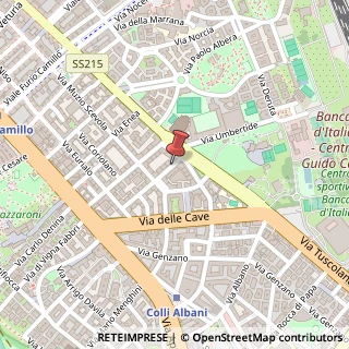 Mappa Via Manlio Torquato, 10, 00181 Roma, Roma (Lazio)