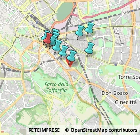 Mappa Piazza di Santa Maria Ausiliatrice, 00181 Roma RM, Italia (1.455)