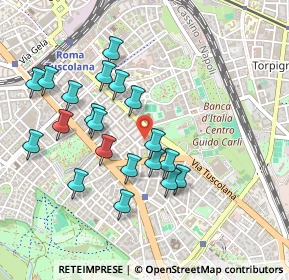 Mappa Piazza di Santa Maria Ausiliatrice, 00181 Roma RM, Italia (0.484)