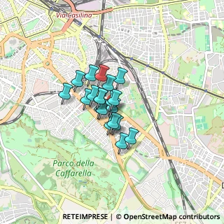 Mappa Piazza di Santa Maria Ausiliatrice, 00181 Roma RM, Italia (0.4815)