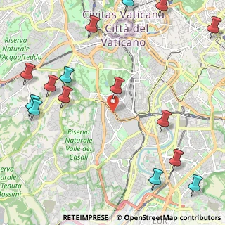 Mappa Via Emilio Lami, 00151 Roma RM, Italia (3.21267)