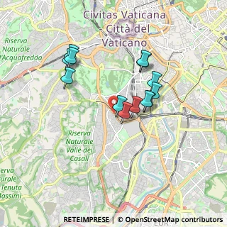 Mappa Via Emilio Lami, 00151 Roma RM, Italia (1.61462)