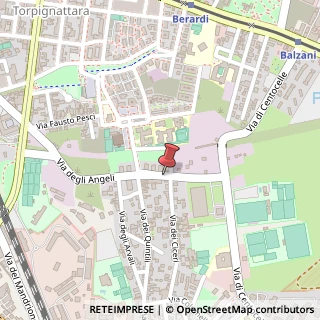 Mappa Via degli Angeli,  174, 00175 Roma, Roma (Lazio)