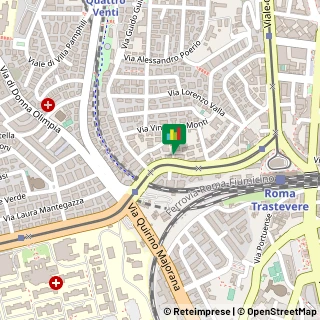 Mappa Circonvallazione Gianicolense, 52-54, 00152 Roma, Roma (Lazio)