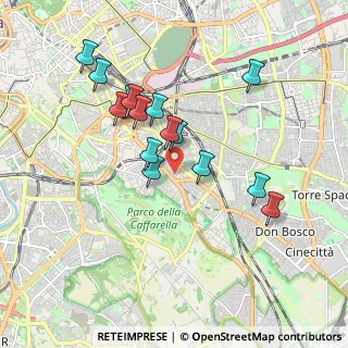 Mappa Via Eurialo, 00181 Roma RM, Italia (1.76733)
