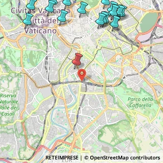 Mappa Via della Stazione Ostiense, 00154 Roma RM, Italia (3.63722)