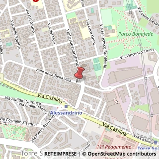 Mappa Viale della Bella Villa,  68, 00172 Roma, Roma (Lazio)