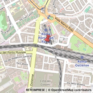 Mappa Via della Stazione Ostiense, 25, 00154 Roma, Roma (Lazio)