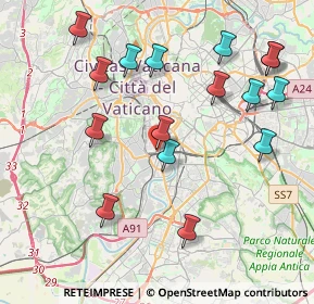 Mappa Roma Trastevere, 00152 Roma RM, Italia (4.665)