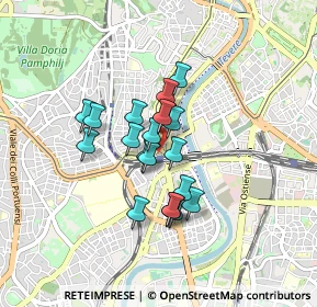 Mappa Roma Trastevere, 00152 Roma RM, Italia (0.634)