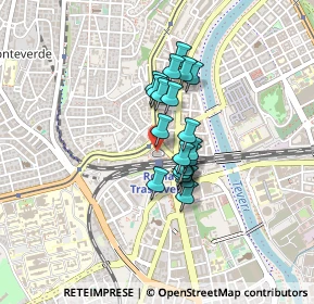 Mappa Roma Trastevere, 00152 Roma RM, Italia (0.297)