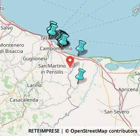 Mappa 23 Campomarino, 86042 Campomarino CB, Italia (12.1315)