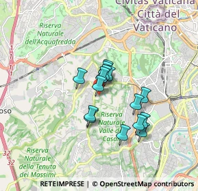 Mappa Via degli Arcelli, 00164 Roma RM, Italia (1.274)
