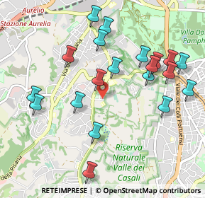 Mappa Via degli Arcelli, 00164 Roma RM, Italia (1.132)