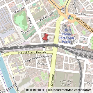 Mappa Via Giovanni da Empoli,  33, 00154 Roma, Roma (Lazio)