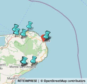 Mappa Contrada Coppitella, 71019 Vieste FG, Italia (17.6475)