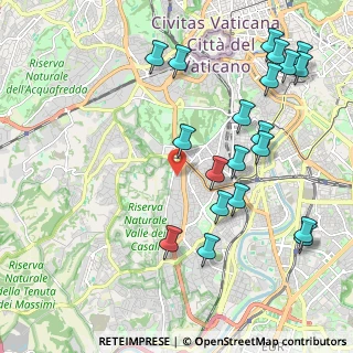 Mappa Via Rita Tonoli, 00151 Roma RM, Italia (2.5795)