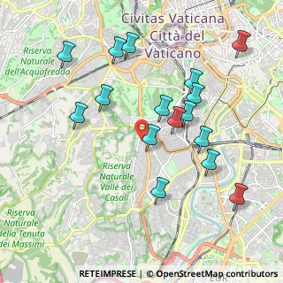 Mappa Via Rita Tonoli, 00151 Roma RM, Italia (2.13938)