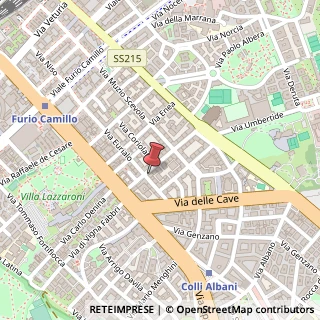 Mappa Via Santa Maria Ausiliatrice, 89/91, 00181 Roma, Roma (Lazio)