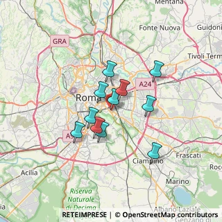 Mappa Via Santa Maria Ausiliatrice, 00181 Roma RM, Italia (5.30818)