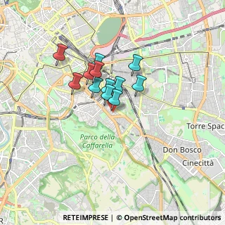 Mappa Via Santa Maria Ausiliatrice, 00181 Roma RM, Italia (1.22333)