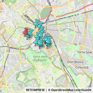 Mappa Via Santa Maria Ausiliatrice, 00181 Roma RM, Italia (1.13267)