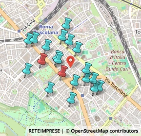 Mappa Via Santa Maria Ausiliatrice, 00181 Roma RM, Italia (0.4245)