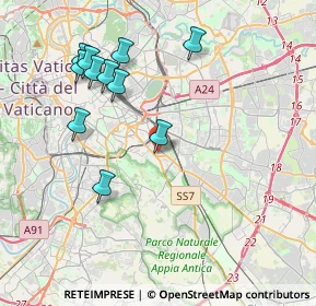 Mappa Via Santa Maria Ausiliatrice, 00181 Roma RM, Italia (4.34909)