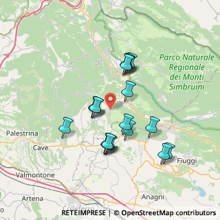 Mappa Via Scalambra, 00030 Roiate RM, Italia (6.68944)