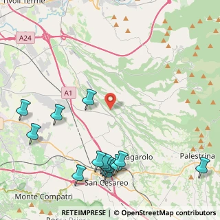 Mappa 00010 Gallicano Nel Lazio RM, Italia (5.9)