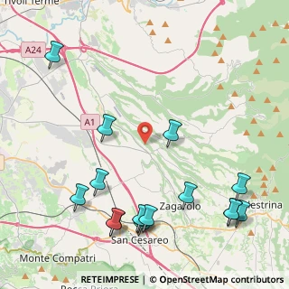 Mappa 00010 Gallicano Nel Lazio RM, Italia (5.75188)