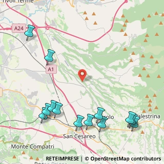 Mappa 00010 Gallicano Nel Lazio RM, Italia (6.05077)